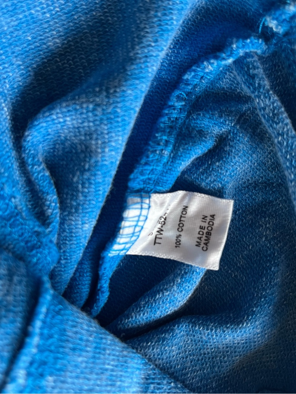 Zenana Sky Blue Mineral Wash Raw Edge Tank Top 100% Cotton S L * - Picture 4 of 4
